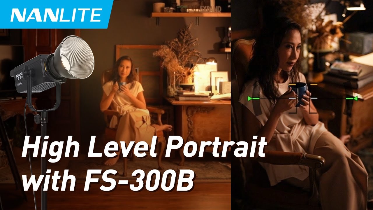High Level Portrait with NANLITE FS-300B | Jiggie Alejandrino