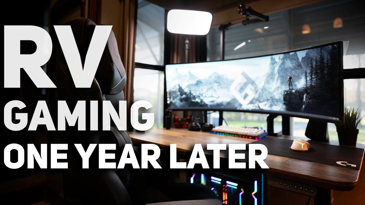 RV Gaming Setup Tips After A Year + Updated Tour