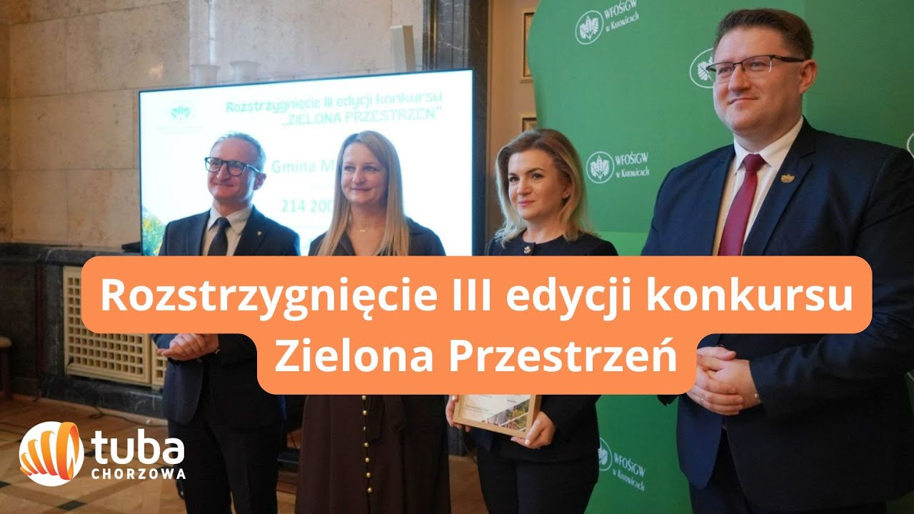 Rozstrzygnięcie III edycji konkursu Zielona Przestrzeń