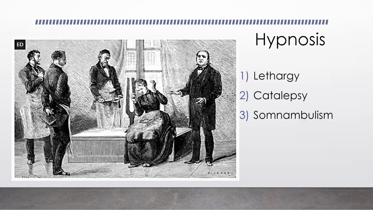 Hypnosis and Hysteria: Work of Jean-Martin Charcot