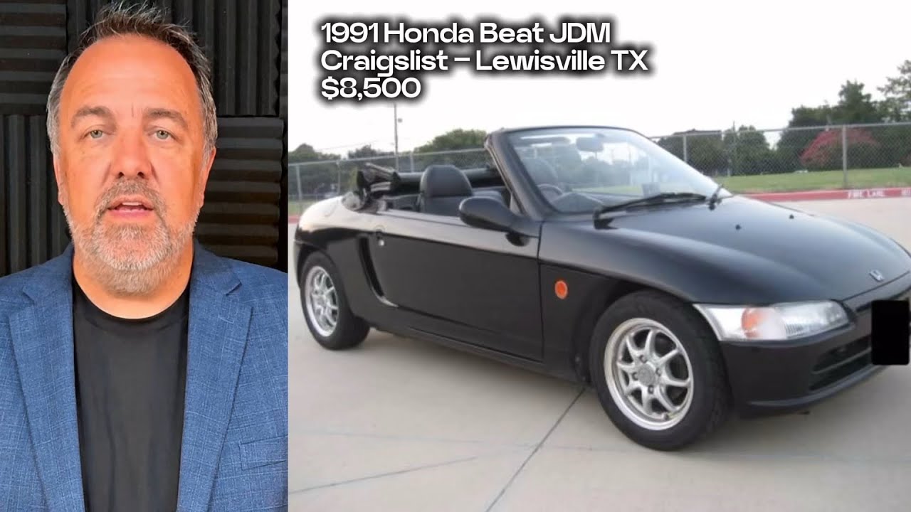 1991 Honda Beat JDM Convertible | 5-Speed Manual | 89k Miles