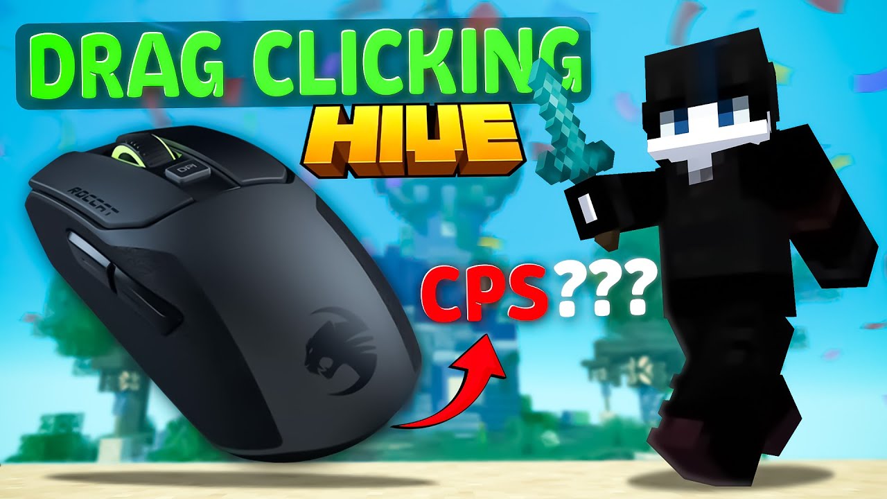 Hive Bedwars but im drag clicking...