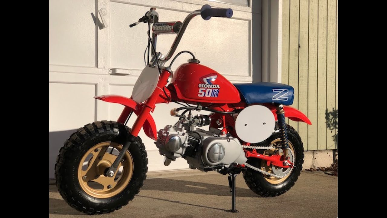 1986 Honda Z50R Restoration Video