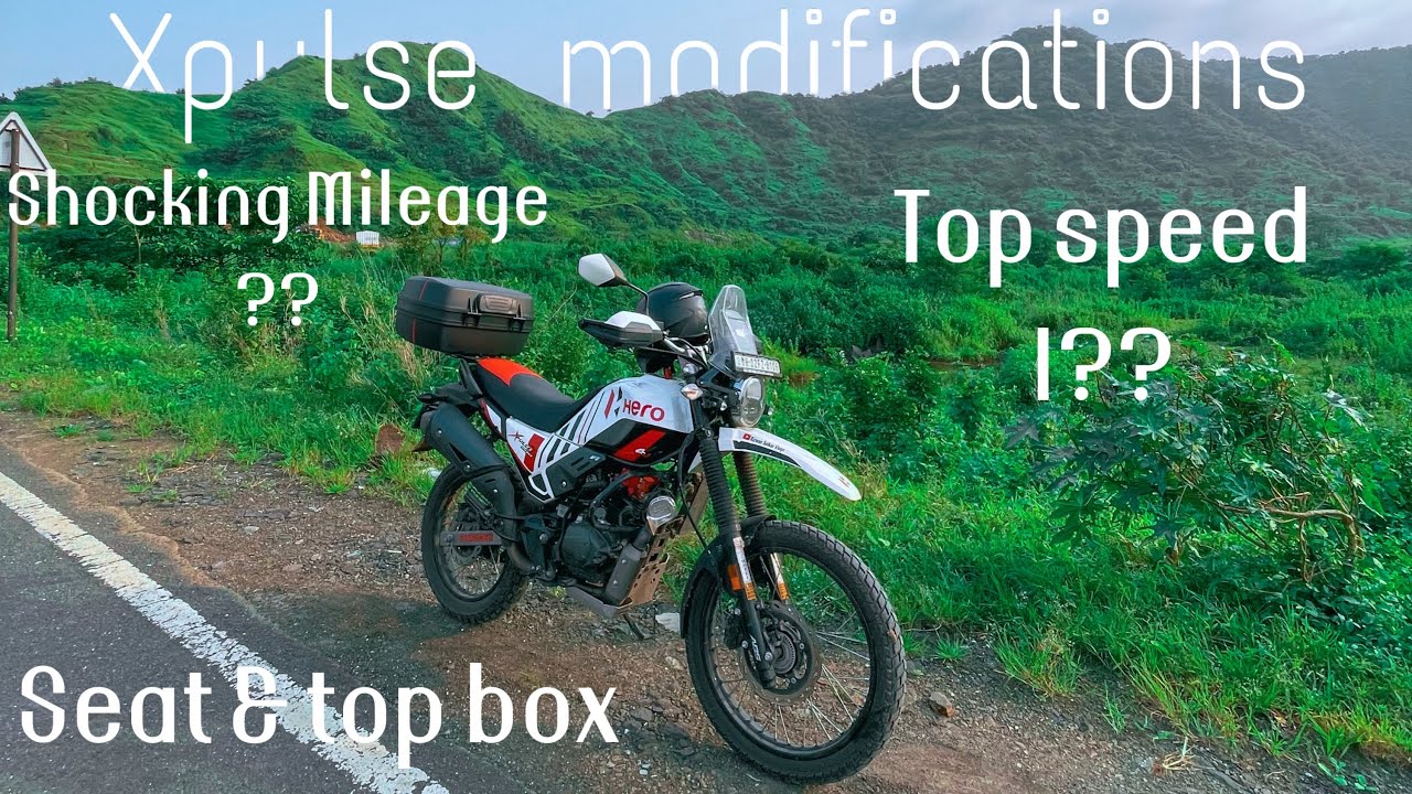 Hero Xpulse 200 4v pro rally edition 2023 | Touring setup | Top speed | Mileage | Modifications |