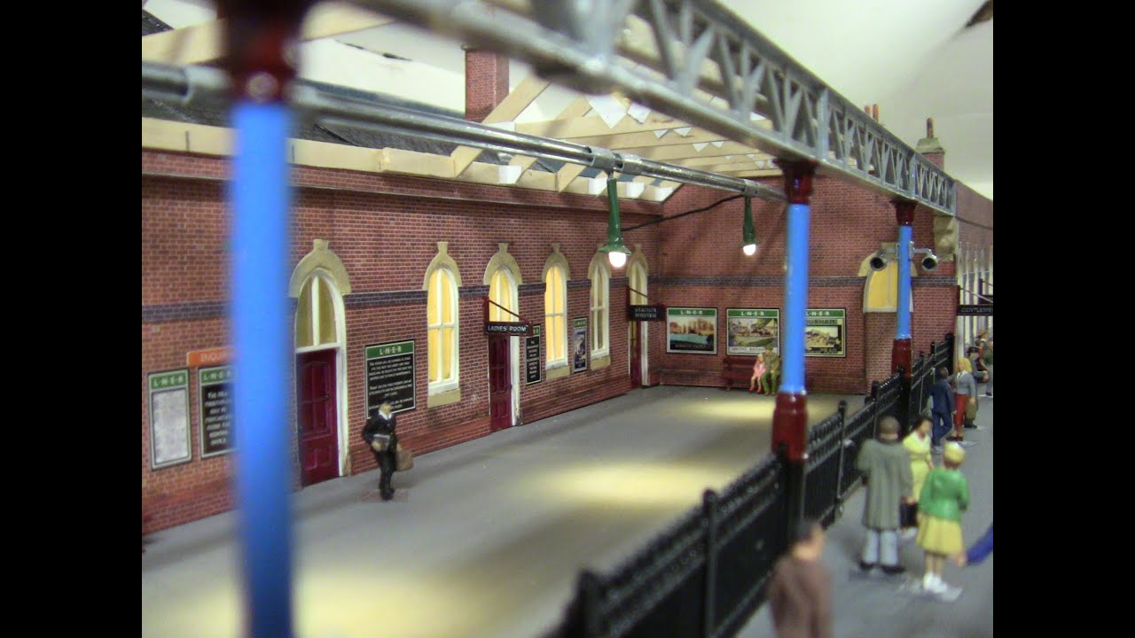 The Station Part 19. Hanging LEDs Lamps, The Canopy Started No236