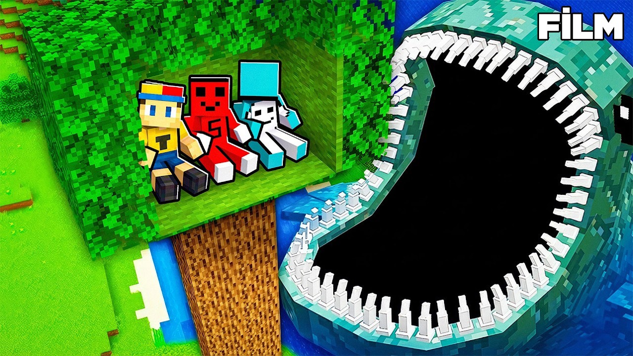 BLOOP'tan KORUNMAK için DEV AĞAÇ YAPTIK !! - Minecraft