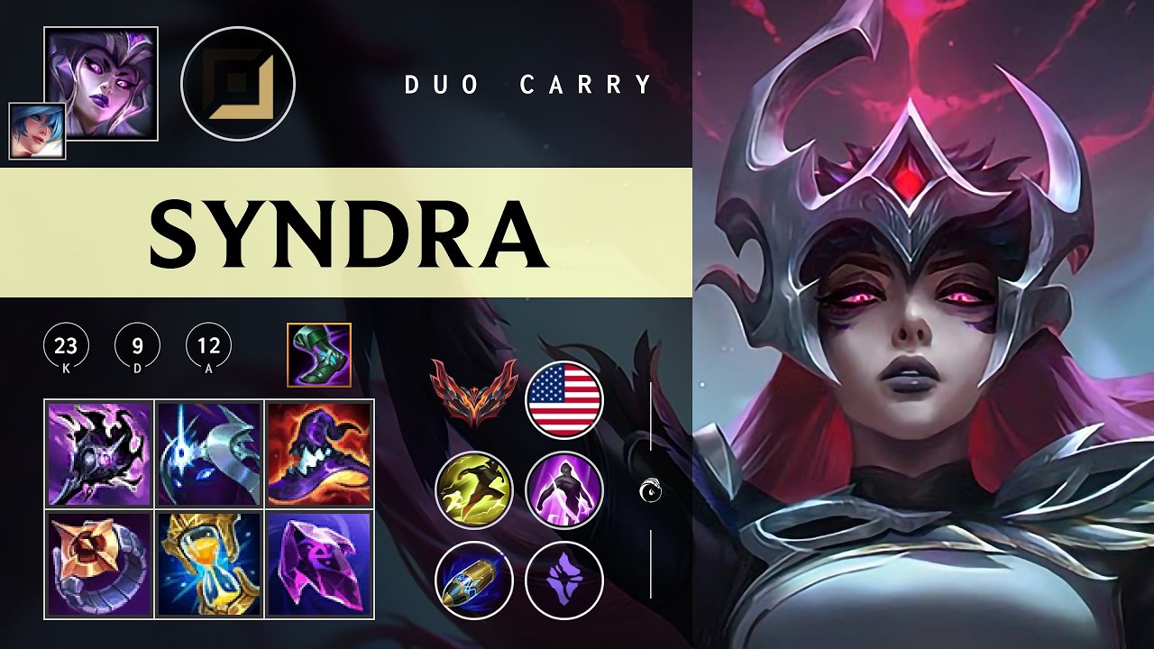 Syndra Carry vs Samira - NA Grandmaster Patch 26.03