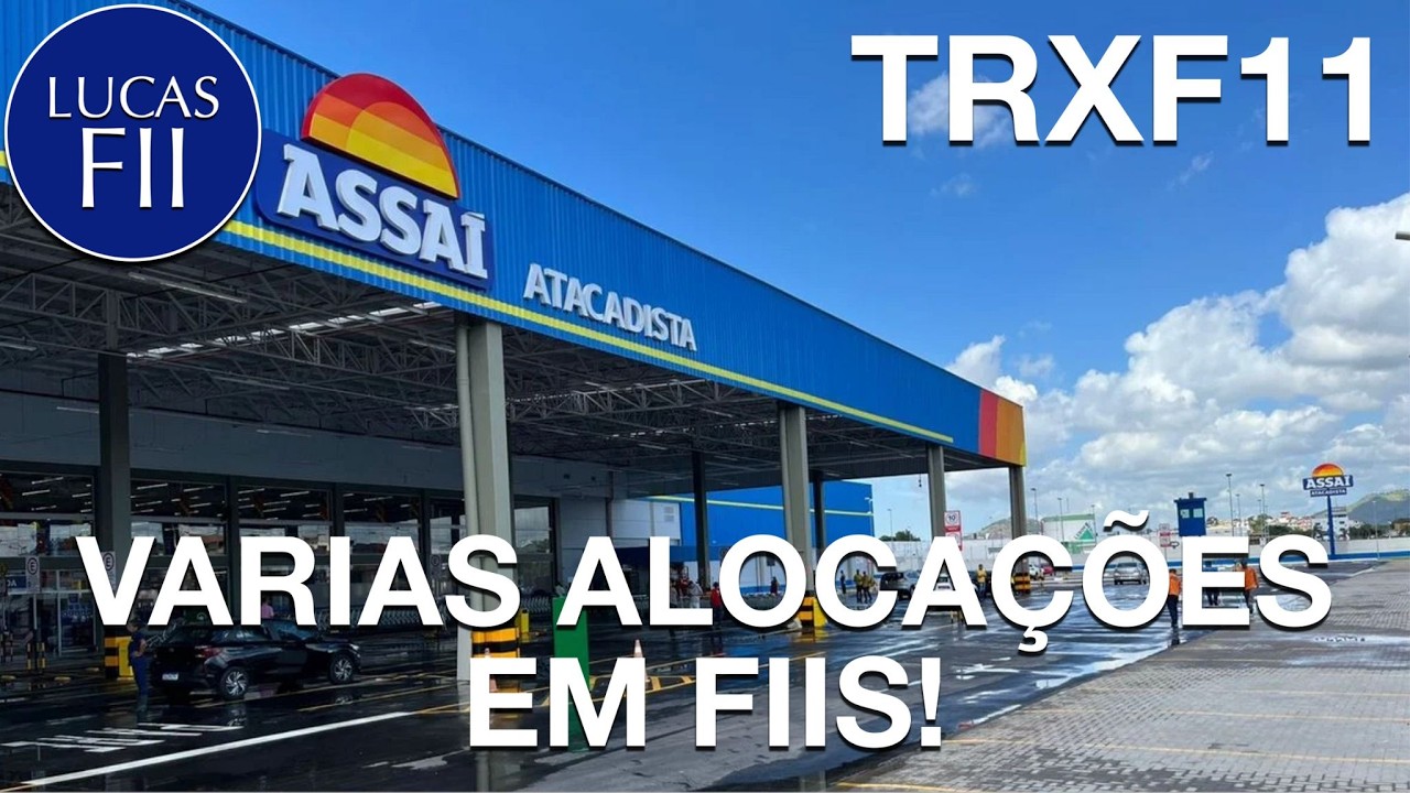 #TRXF11 - DE OLHO NAS ALOCA&Ccedil;&Otilde;ES EM FIIS! N&Atilde;O ADIANTA ME BLOQUEAR NO INSTA  @trxinvestimentos2945