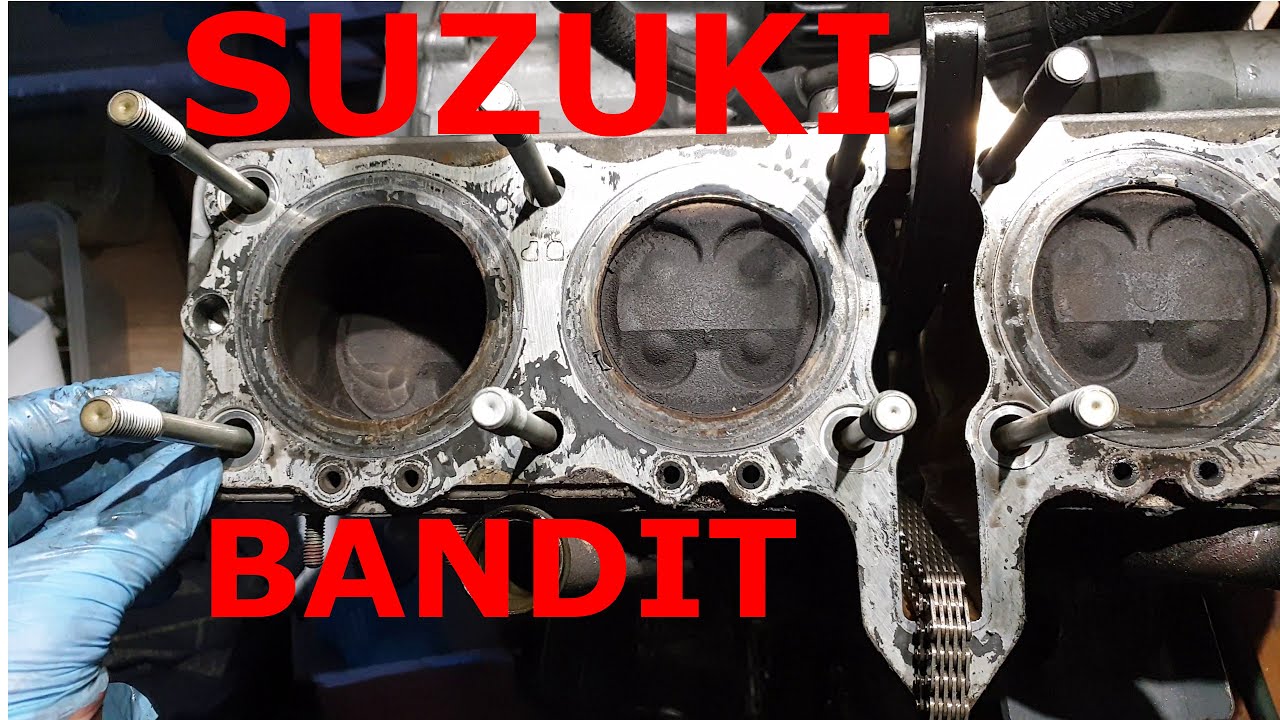 SUZUKI BANDIT : JE DÉCULASSE LE MOTEUR ✔