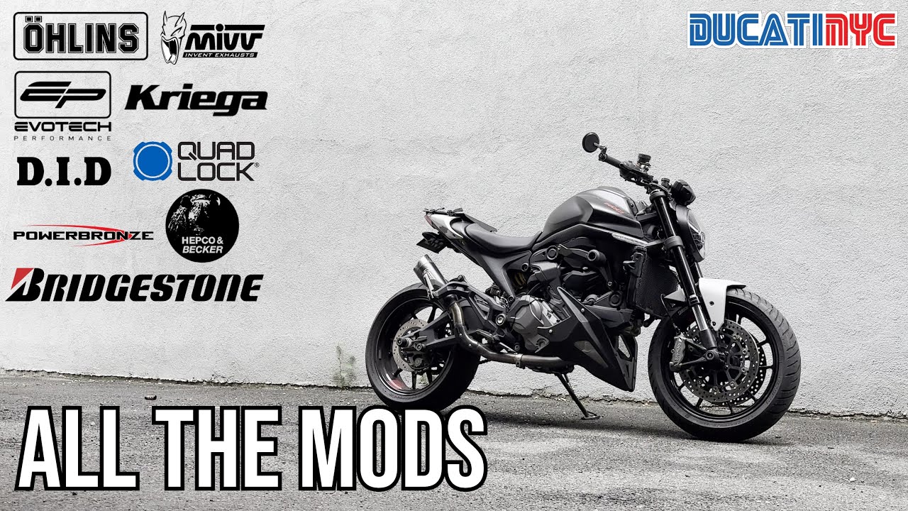 Ducati Monster 937 - ALL THE MODS