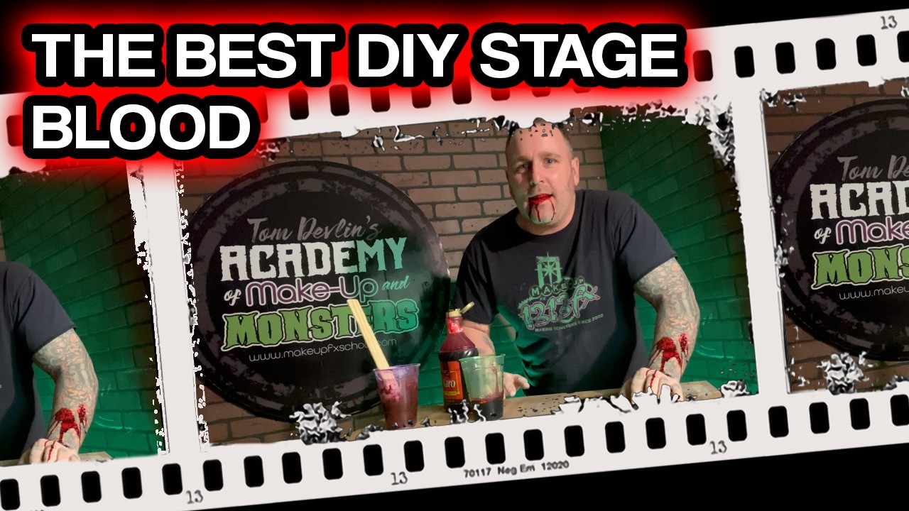 The ONLY Fake Blood Recipe You’ll Ever Need - Face Off Winner!