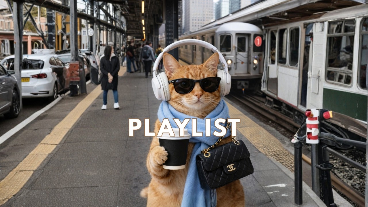 Playlist | 출근길 기분 좀 내봤어 🏃| GROOVE · JAZZHOP | 매장음악 · 카페 · 드라이브 · 집중 · 노동요