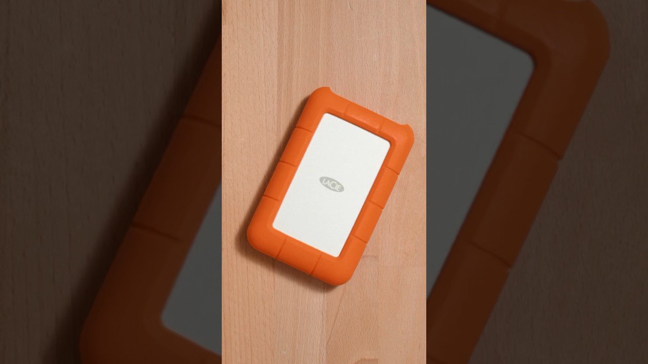 Unboxing the Classic LaCie Rugged Hard Drive