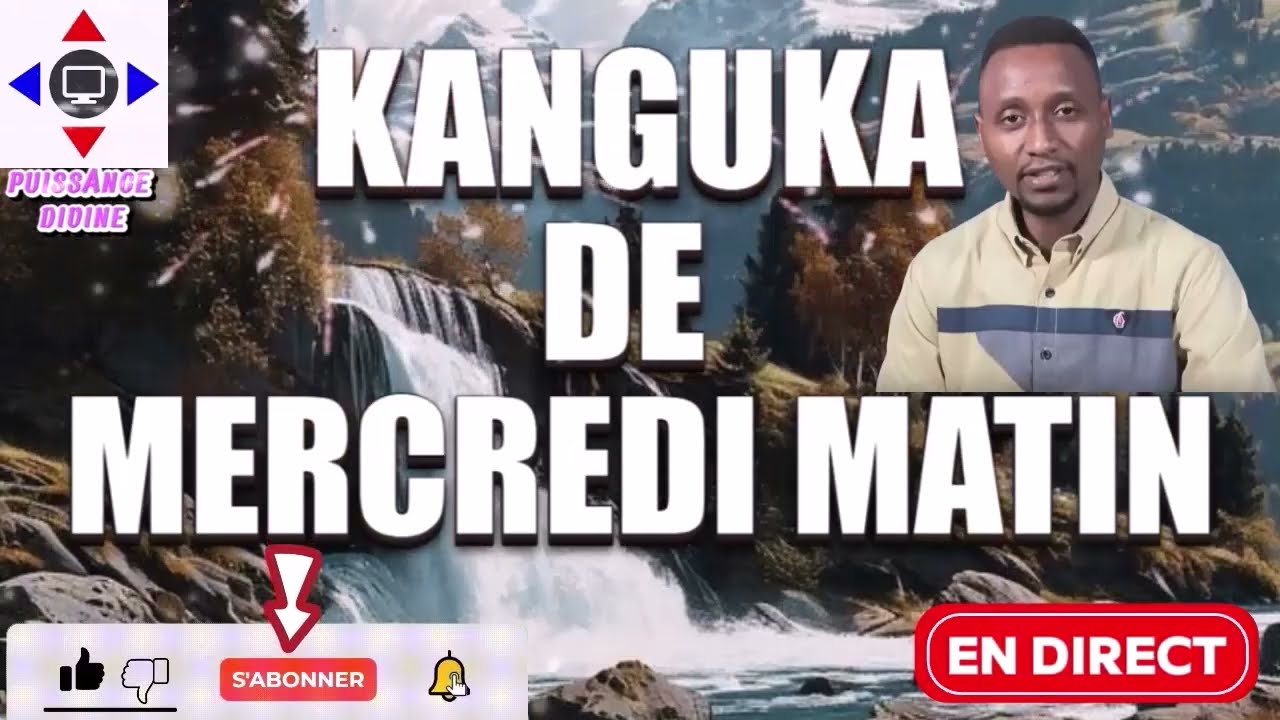 KANGUKA - PRIÈRE DU MERCREDI 04/02/2026 par Chris NDIKUMANA #prière #guérison #divine #jesus #bénis