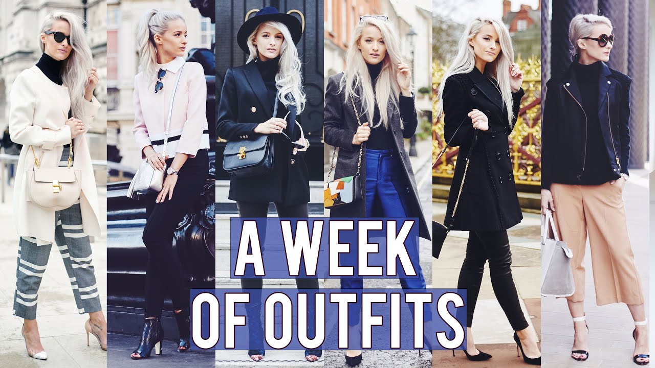 What I Wore in a Week Lookbook - LFW | Inthefrow