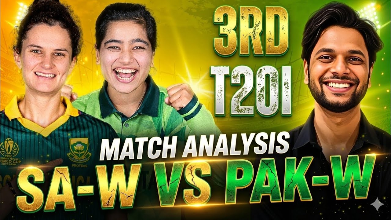 SA-W vs PAK-W Match Preview 3rd T20I | PAK W vs SA W Match Predictions | SA vs PAK Dream11 Team