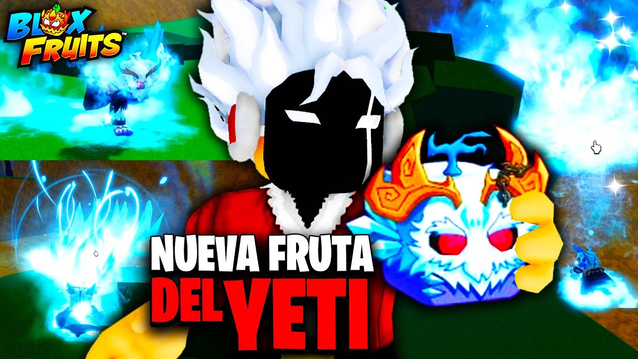 LA NUEVA FRUTA YETI🥶 LA MEJOR FRUTA PARA COMBOS en BLOX FRUITS❄️