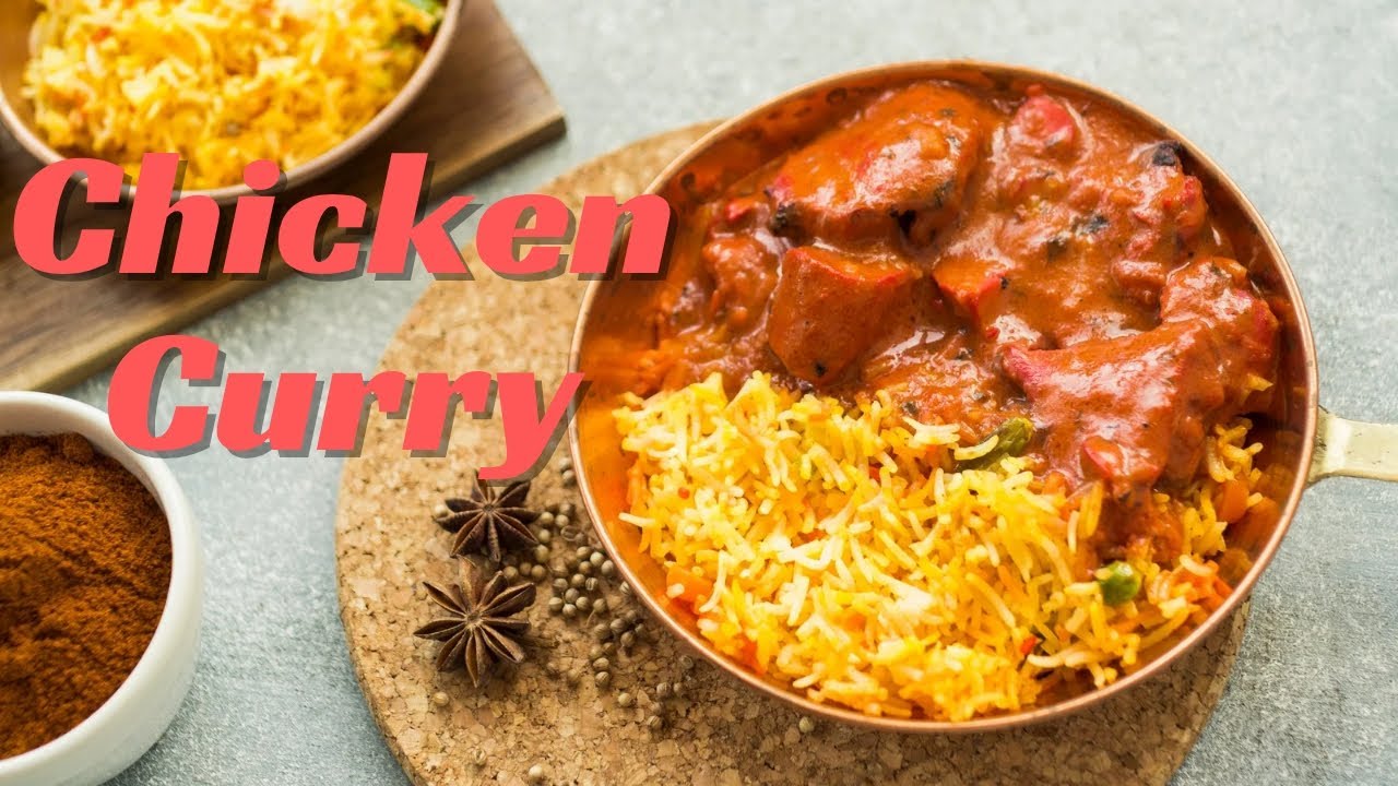 Homestyle Chicken Curry Recipe.Simple & Easy Chicken Curry at Home