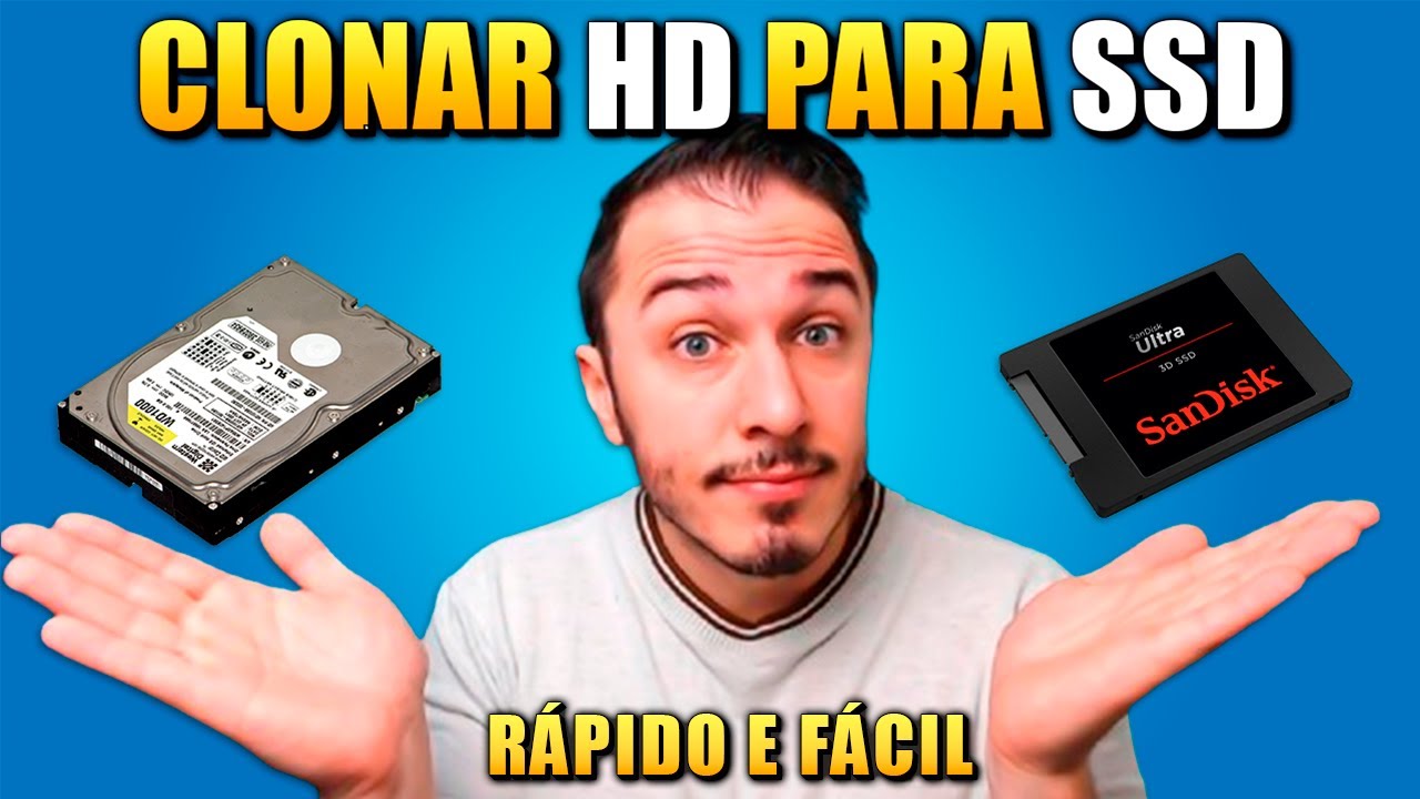 COMO CLONAR HD PARA SSD EM 5 MINUTOS R&Aacute;PIDO E F&Aacute;CIL