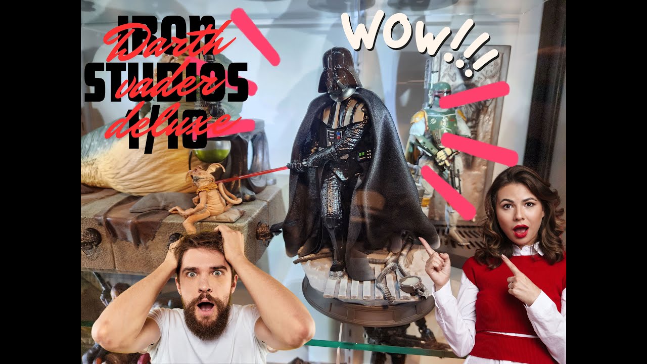 IRON STUDIOS 1/10 DARTH VADER Deluxe CCXP 2023 Star Wars UNBOXING