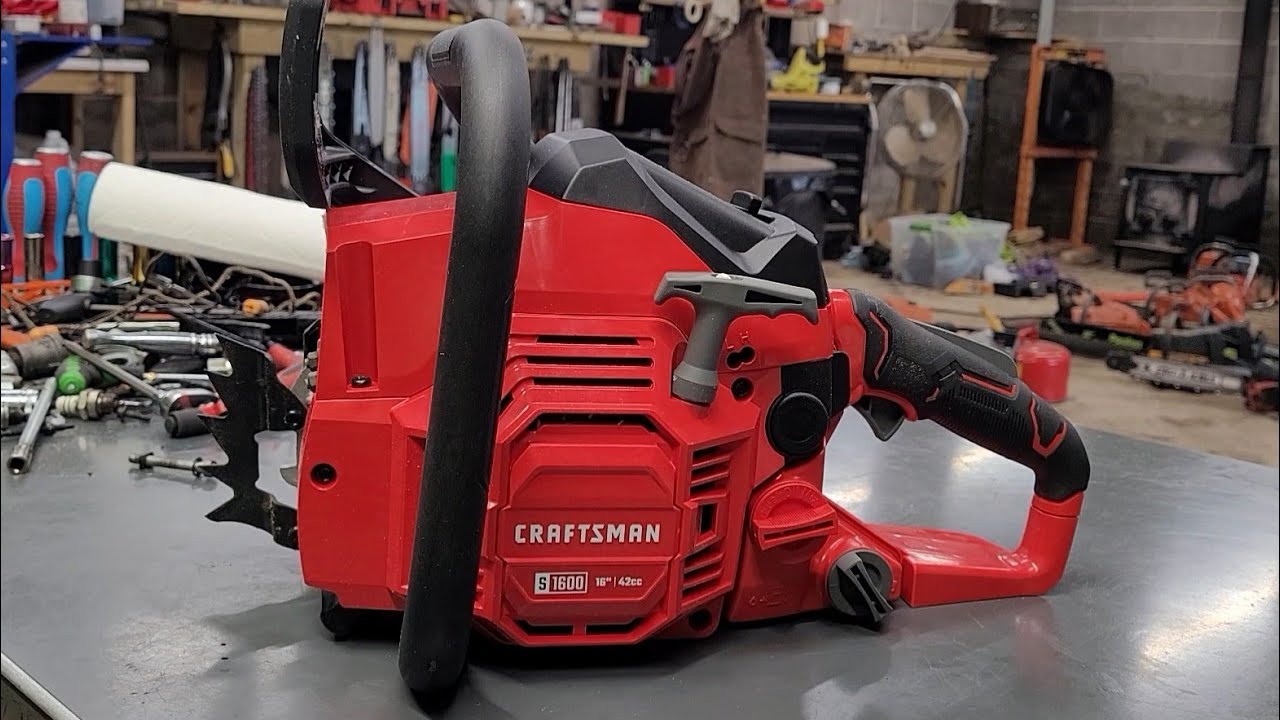 Digging into the Craftsman S1600 chainsaw