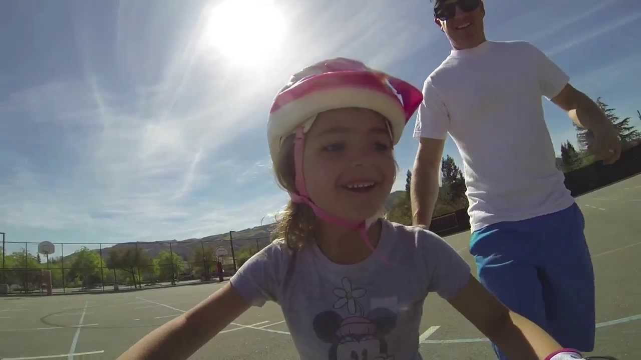 First Time Riding a Bike captured by GoPro HERO3Plus