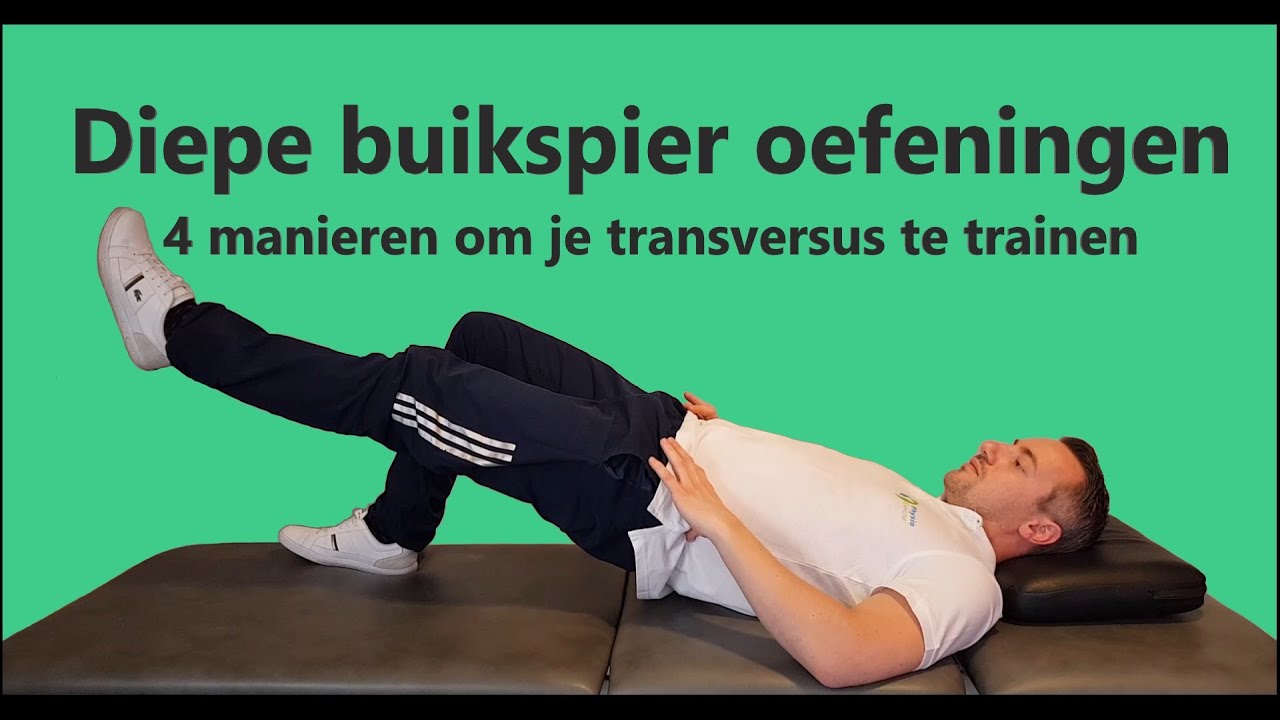 4 Diepe Buikspier Oefeningen voor de Lage rug