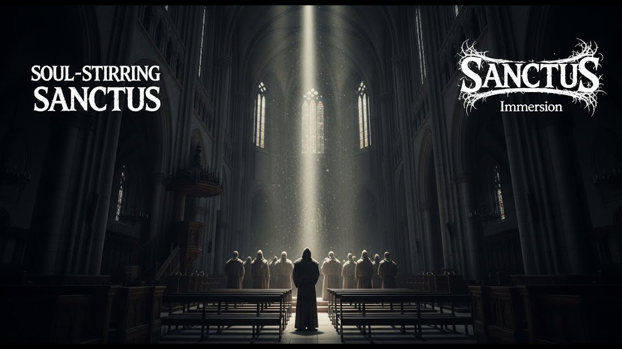 SANCTUS Gregorian Chant - Pure A Cappella for Sleep, Prayer & Meditation | Faith Heaven Music