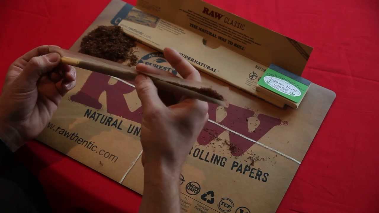 RAW 12 Inch Supernatural Rolling Papers & Quintessential Hemp Tips