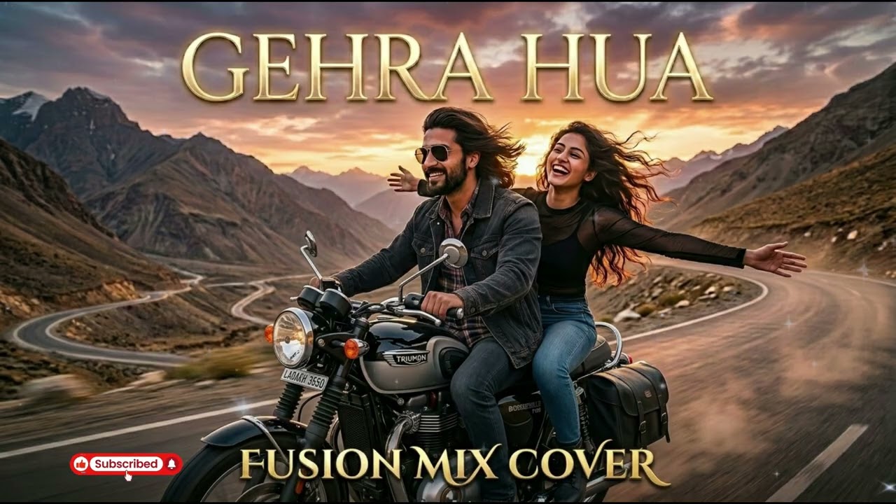 GEHRA HUA - MIX FUSION AI COVER #aicover #hash
