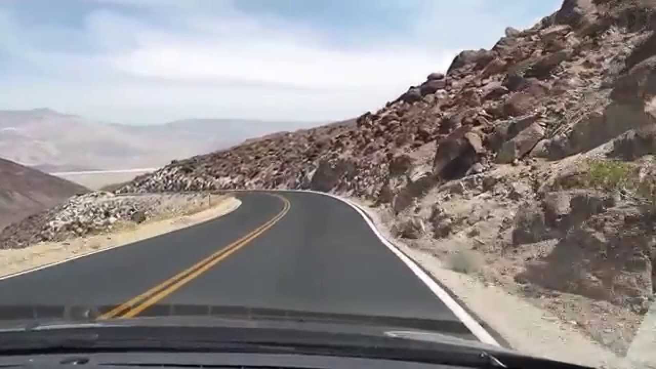 Highway 190 through Death Valley National Park