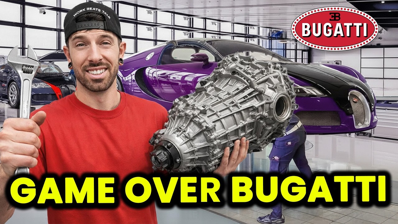 Bugatti Won’t Like This — Mat Armstrong Breaks the Repair Barrier