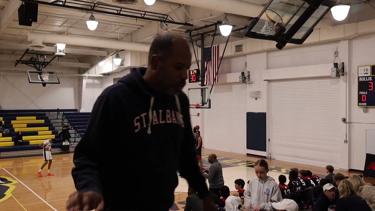 St. Albans Bulldogs JV vs Bullis School JV @ Bullis 1/23/26 vid#1