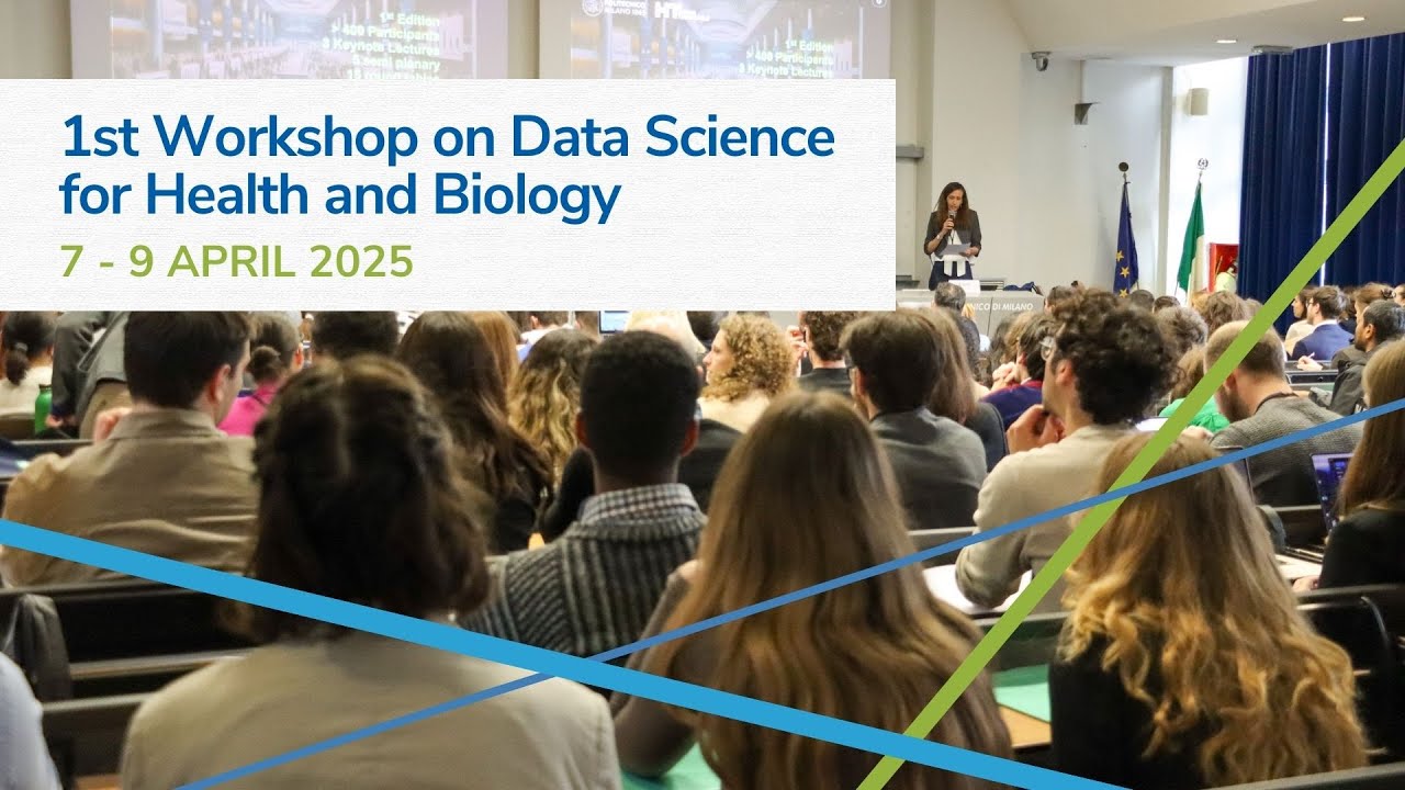 1st Workshop on Data Science for Health and Biology #DS4HB