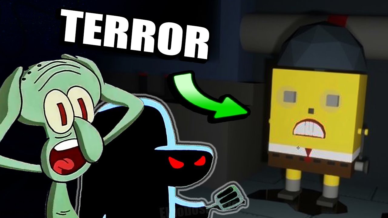 2 JUEGOS de Horror de BOB ESPONJA que te sorprenderán !!!