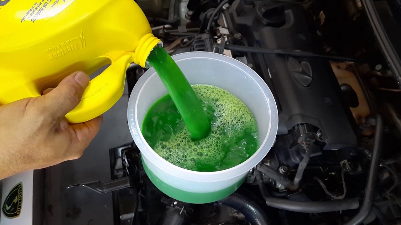 Hyundai Accent 2013 - Coolant Flush (every 50,000 km)
