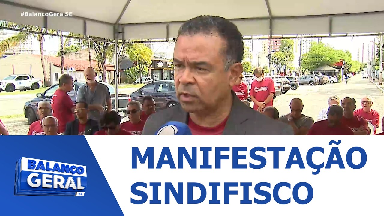 Auditores protestam em frente ao Palácio dos Despachos - BGT