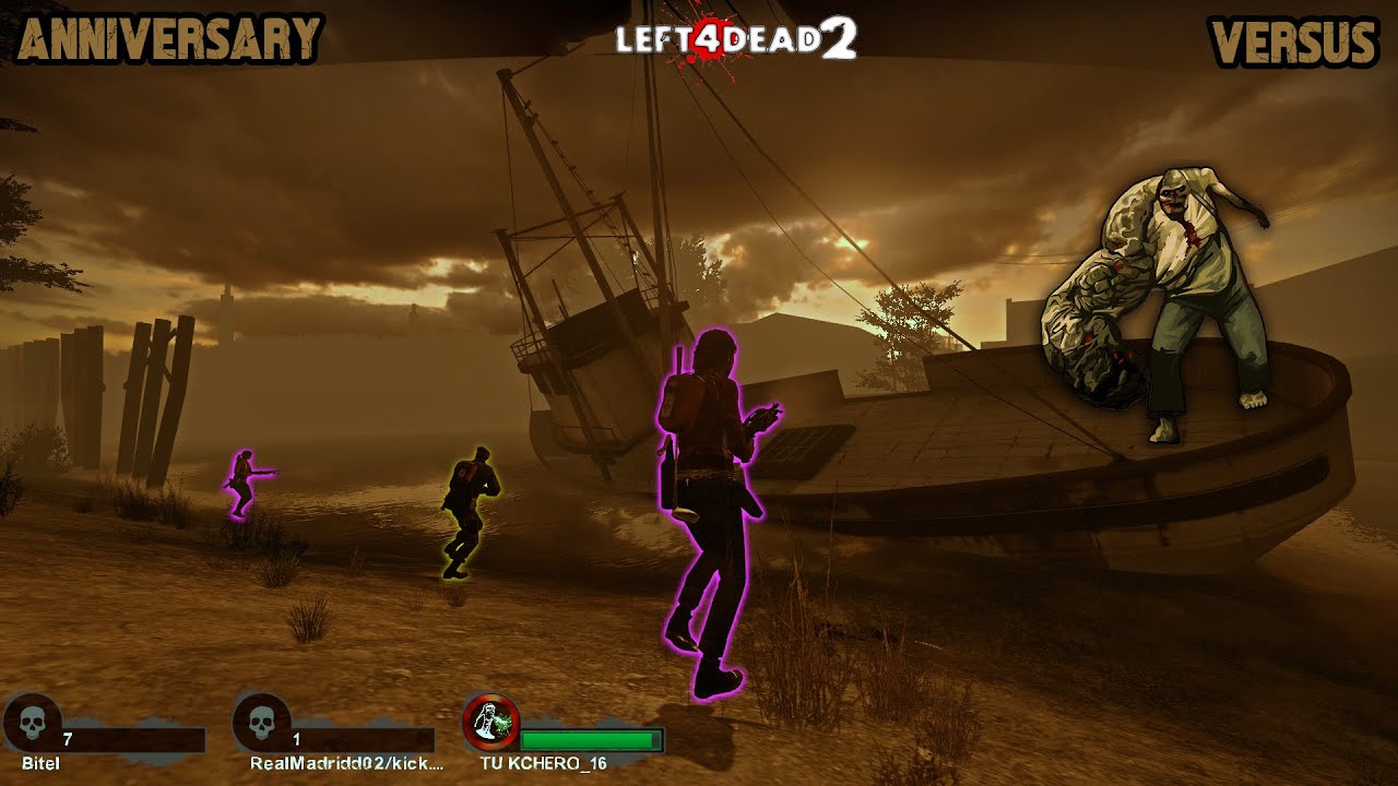 Left 4 Dead 2 - Anniversary 11 Canal jpe vil | The Sacrifice Barcaza Versus