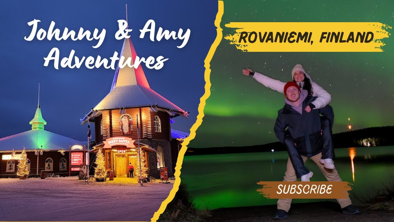 You Won't Believe What We Found in Santa's Village! (Rovaniemi Vlog)