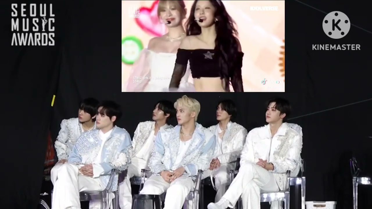 NCT DREAM reaction to STAYC POPPY & TEDDY BEAR