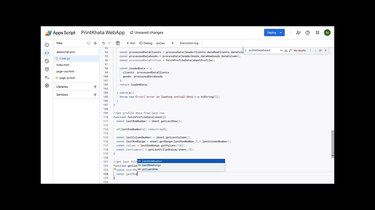 Product Class #15 | Fetch Data from Google Sheets & Render Profile in Web App