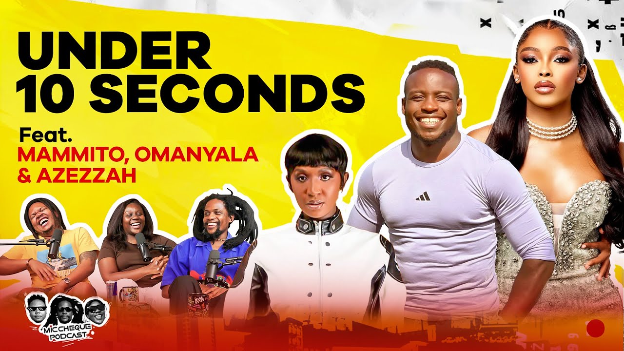 MIC CHEQUE PODCAST | Under 10 seconds Feat. MAMMITO, OMANYALA, AZEEZAH plus more - RED BULL SCRAMBOO