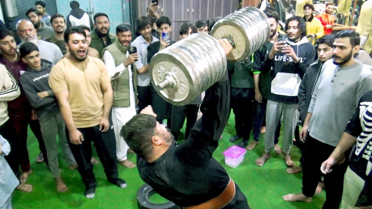 Arshad Tarar Bahari Ala In Rawalpindi At Power House Gym Banni Rawalpindi |Dumbbell Lift Match