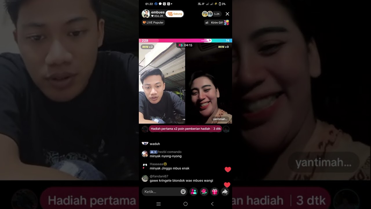 LIVE EMBUES NGANCANI YANTI PERJALANAN PULANG MANGGUNG😍