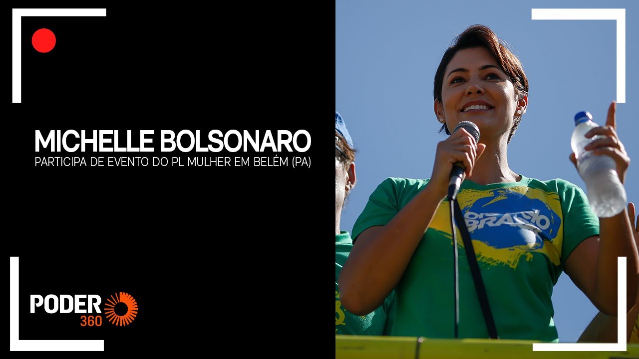 Ao vivo: Michelle Bolsonaro participa de evento do PL Mulher em Belém do Pará