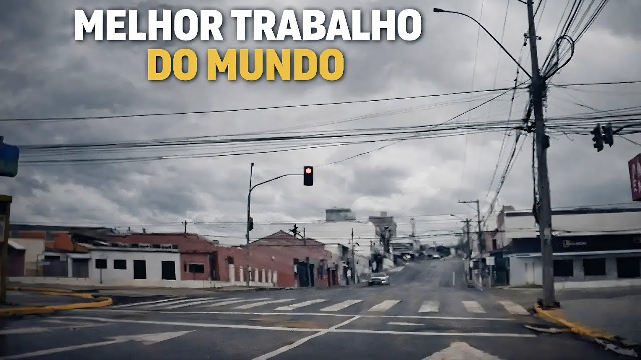 Melhor trabalho do mundo.