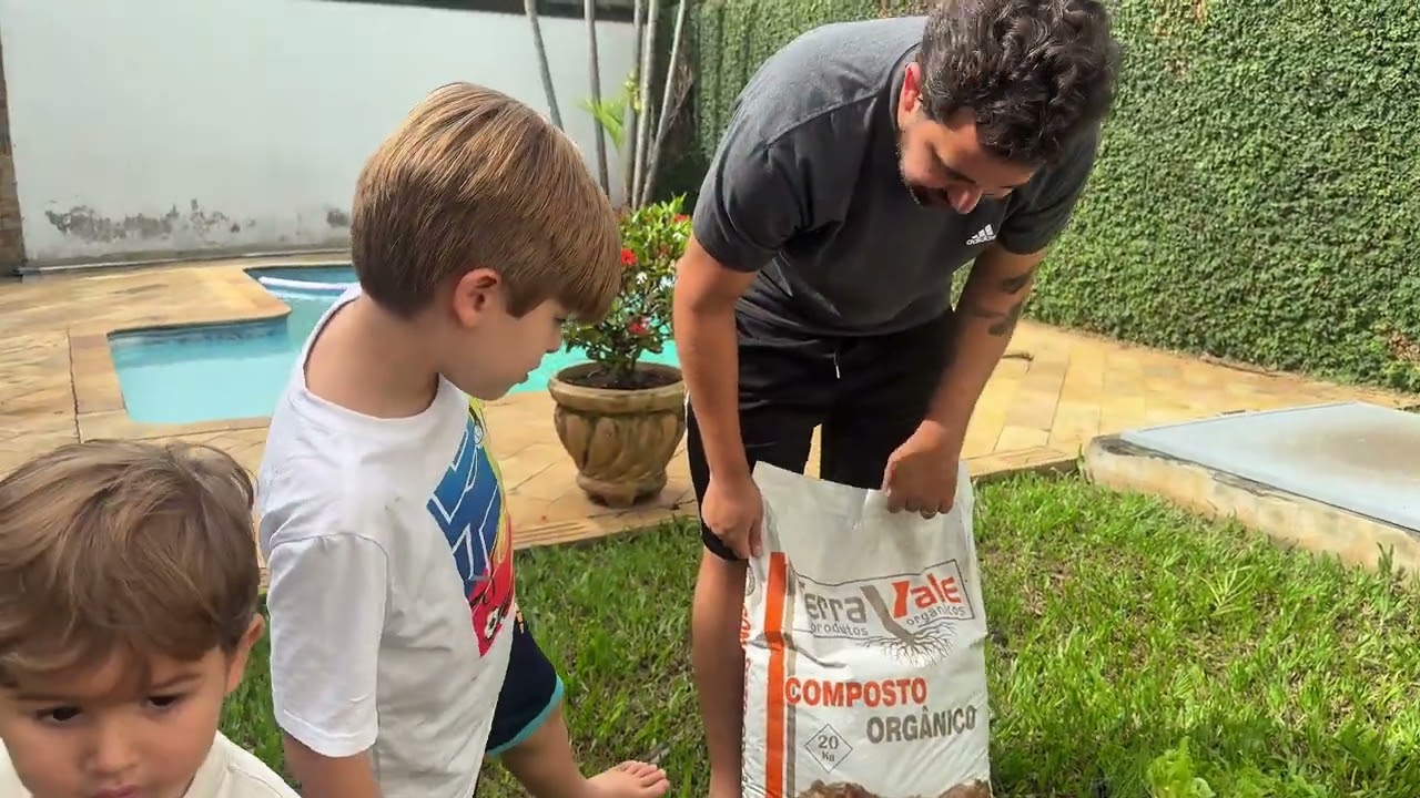 Montando nossa horta