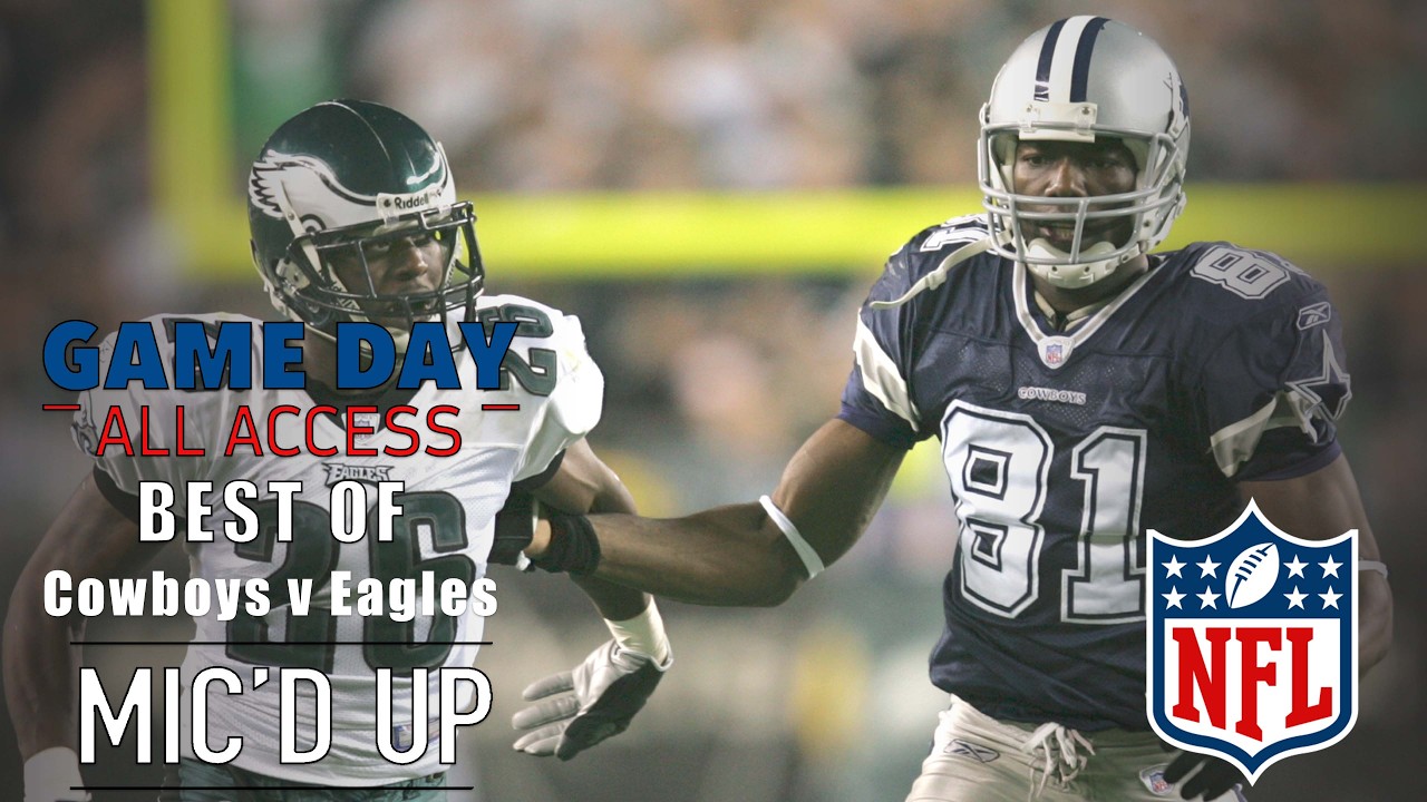 The League's most heated rivalry? BEST OF Cowboys vs Eagles Mic'd Up | Game Day All Access