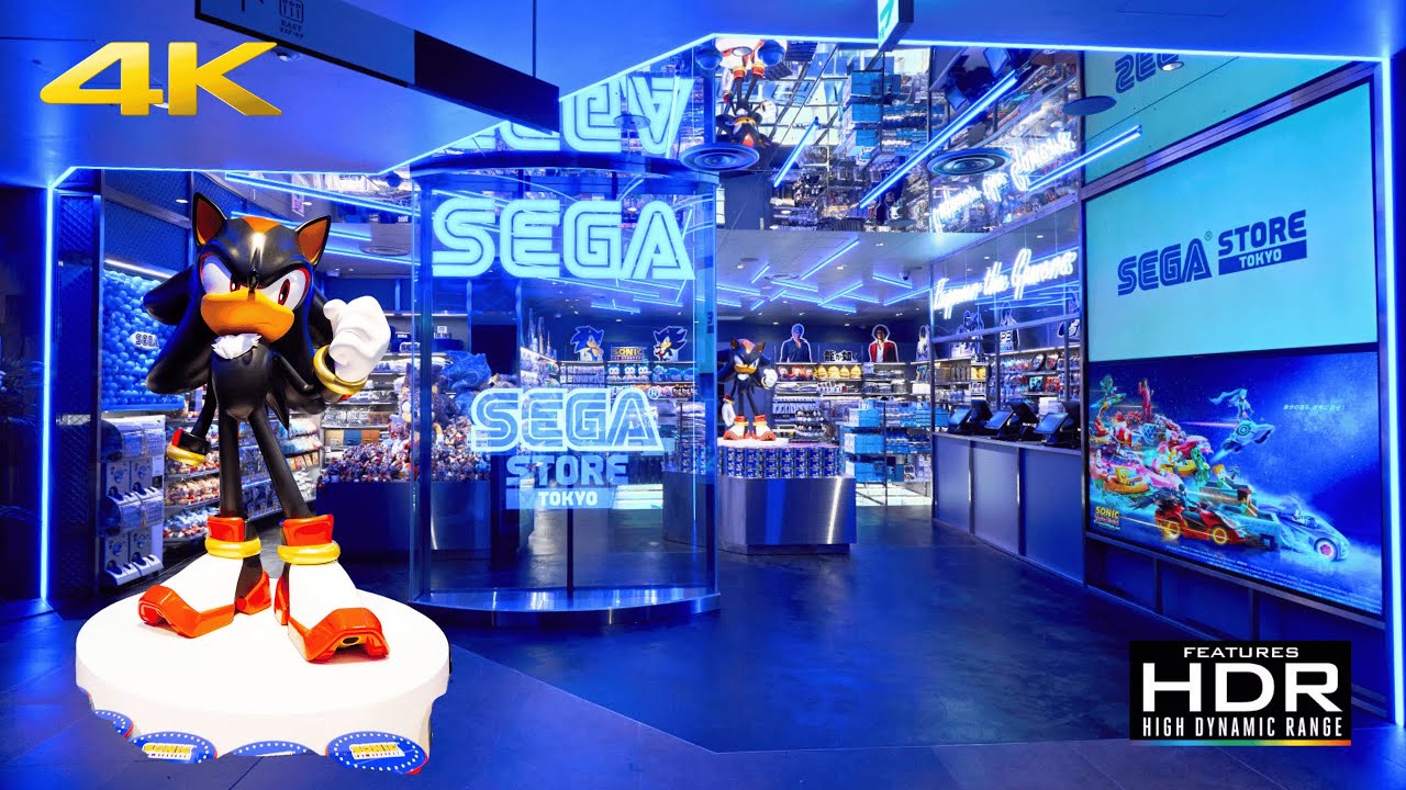 🎮🇯🇵 INSIDE THE OFFICIAL SEGA STORE IN TOKYO feat. Sonic, Metaphor: ReFantazio and Persona Goodies