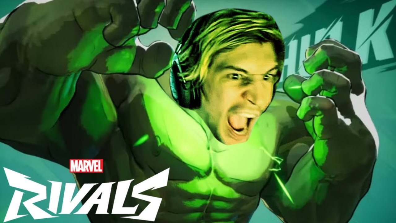 xQc — первый человек в мире, который сыграет в MARVEL RIVALS